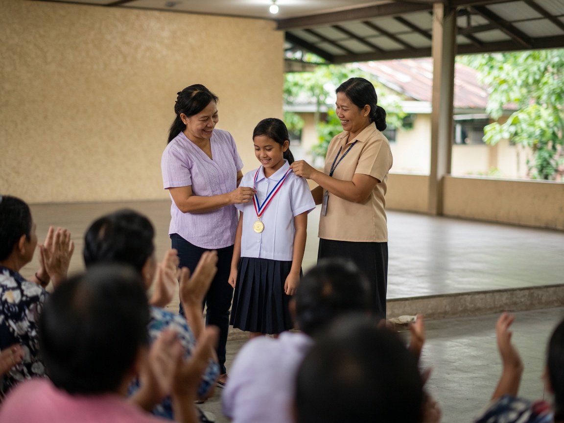 Quarter 1 recognition ceremony